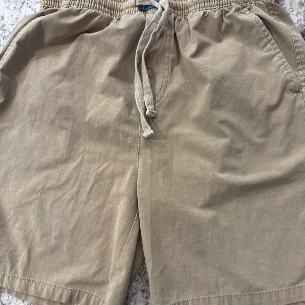 Kids Tan Drawstring Shorts